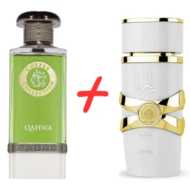 French Avenue Coffee Collection Qahwa + Lattafa Yara Moi